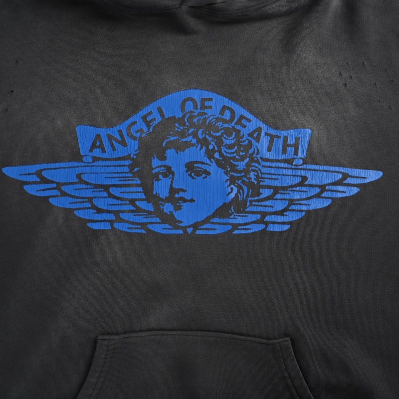 Jordan Jumpman Wings Charcoal Hoodie view