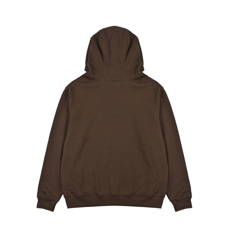 Essentials Fear of God Brown Hoodie view
