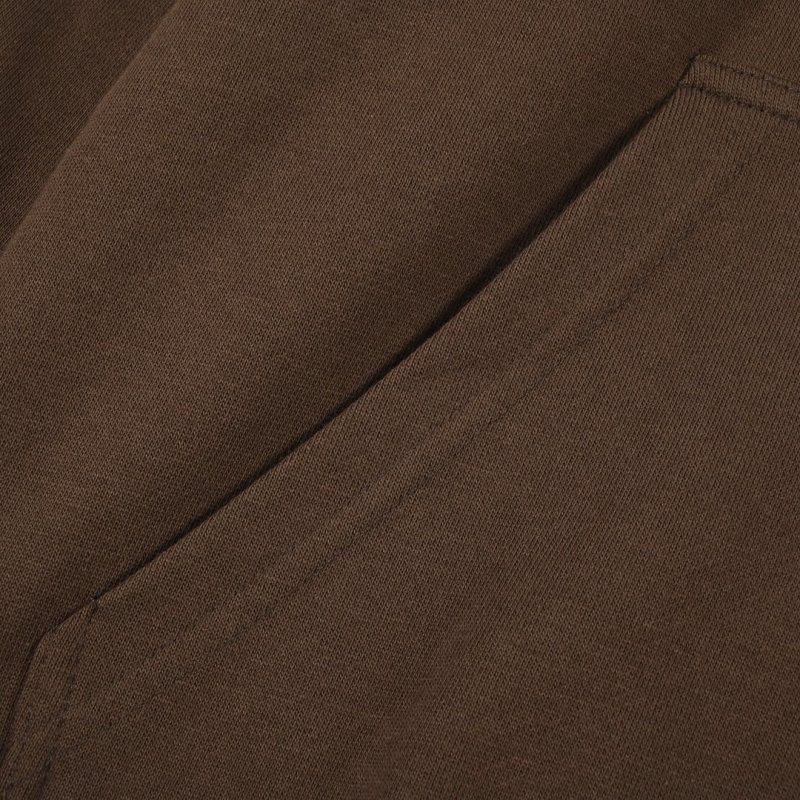 Essentials Fear of God Brown Hoodie view