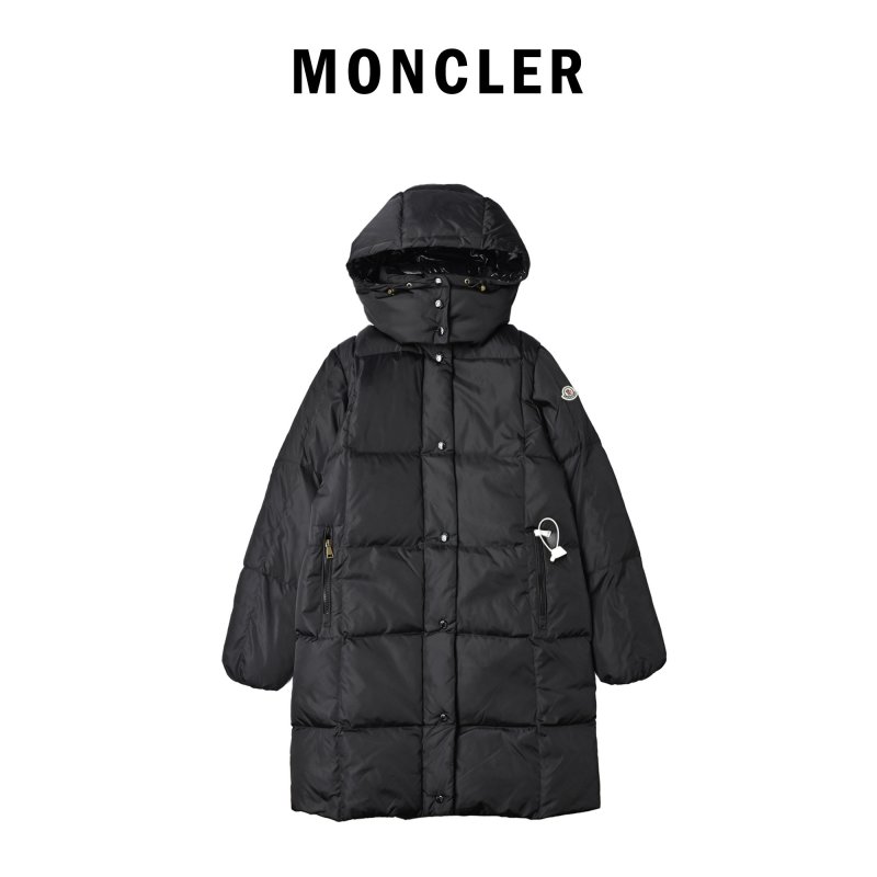 Black Puffer Down Jacket – Oversized Fit view