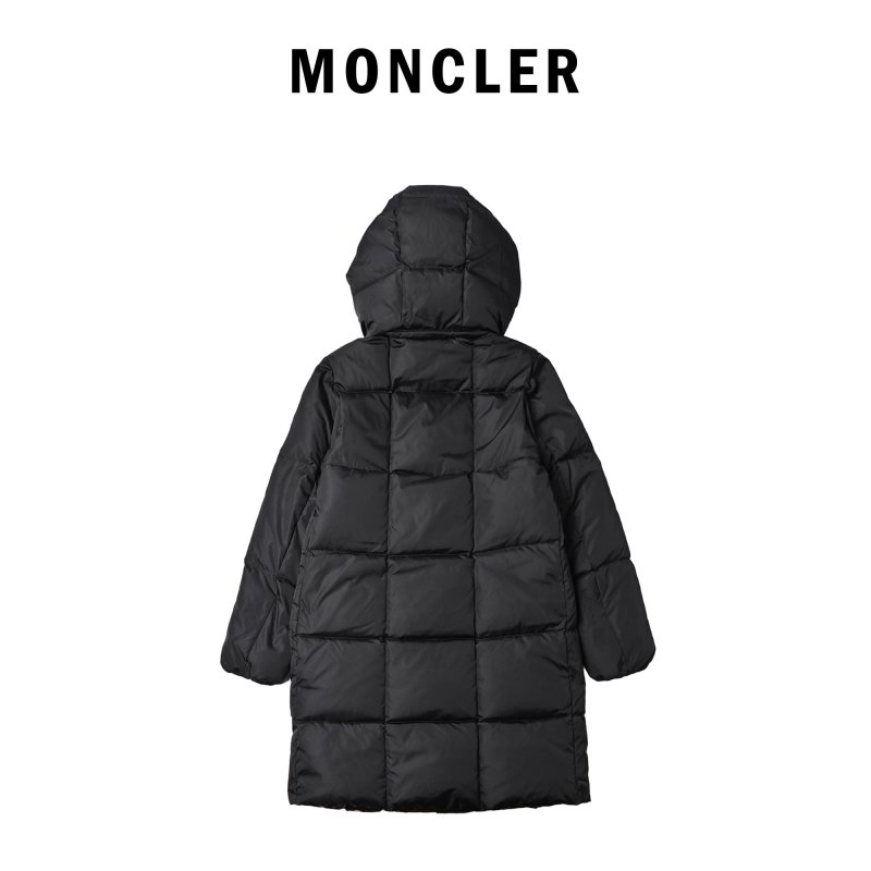 Black Puffer Down Jacket – Oversized Fit view