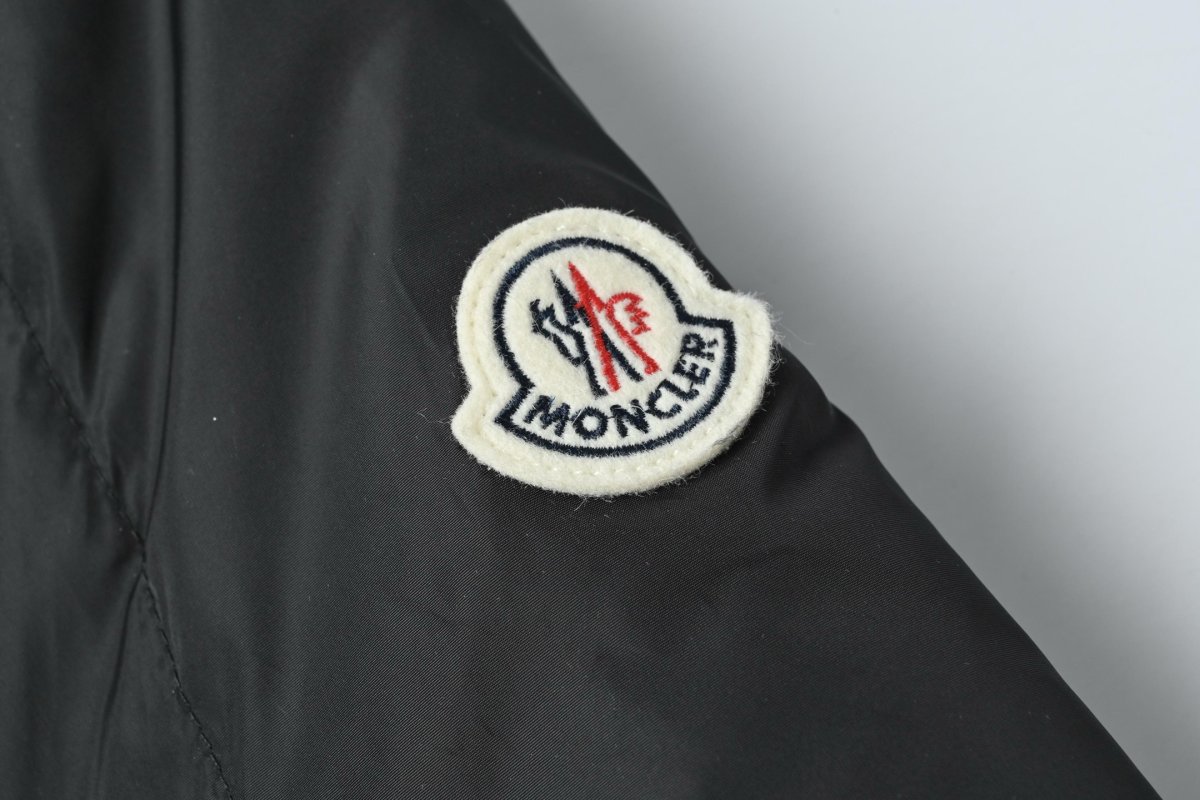 Black Puffer Down Jacket – Oversized Fit view