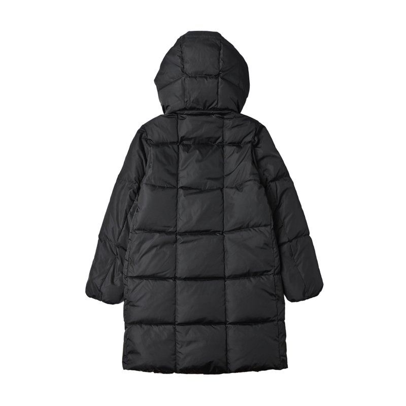 Black Puffer Down Jacket – Oversized Fit view