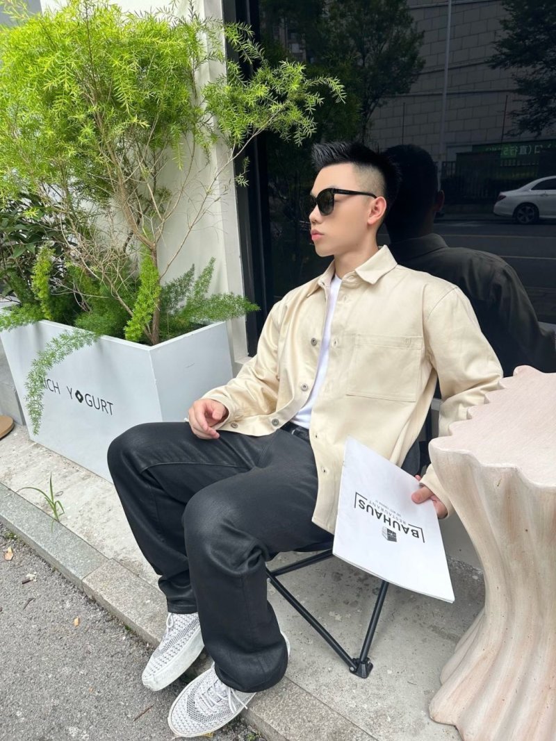 Stone Island Cream Overshirt Jacket view