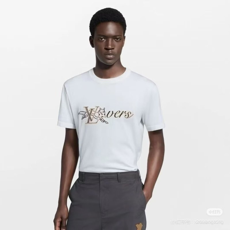Essentials White Graphic T-Shirt with Cat Print view