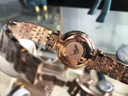 Armani AR11244 Crystal Pearl Mother-of-Pearl Women's Steel Watch view 5