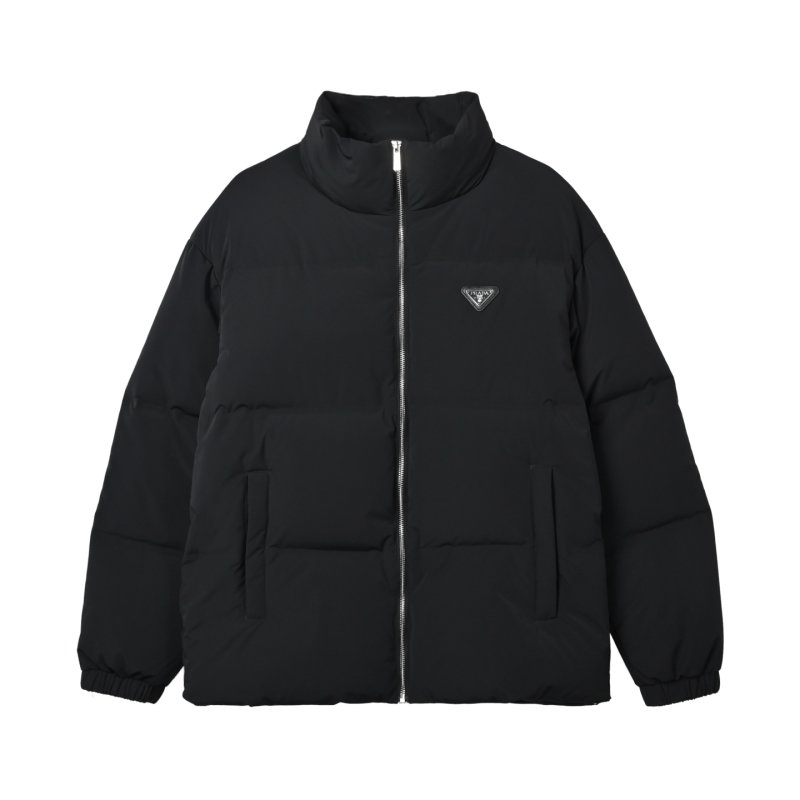 Prada Black Quilted Down Jacket view