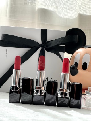 Dior Limited Edition Luxury Lipstick Gift Box Set 4-Piece view 5