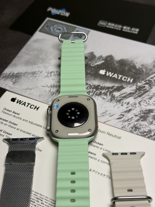 Apple Watch Ultra 3 1:1 Replica - Green Sport Band view 11