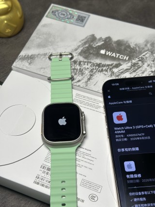 Apple Watch Ultra 3 1:1 Replica - Green Sport Band view 12