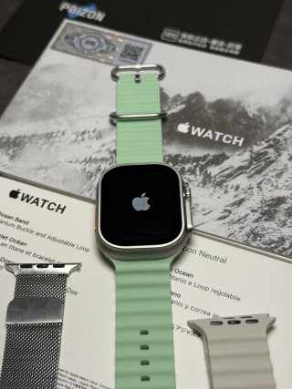 Apple Watch Ultra 3 1:1 Replica - Green Sport Band view 2