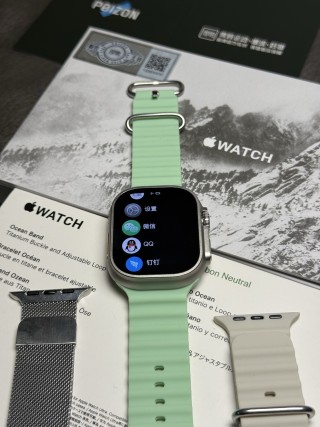 Apple Watch Ultra 3 1:1 Replica - Green Sport Band view 6