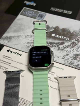 Apple Watch Ultra 3 1:1 Replica - Green Sport Band view 7