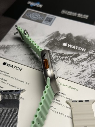 Apple Watch Ultra 3 1:1 Replica - Green Sport Band view 10