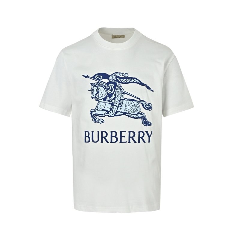 Burberry Equestrian Knight White T-Shirt view