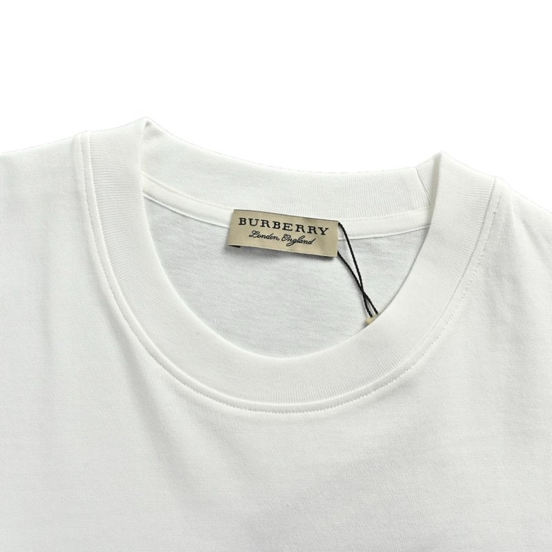 Burberry Equestrian Knight White T-Shirt view