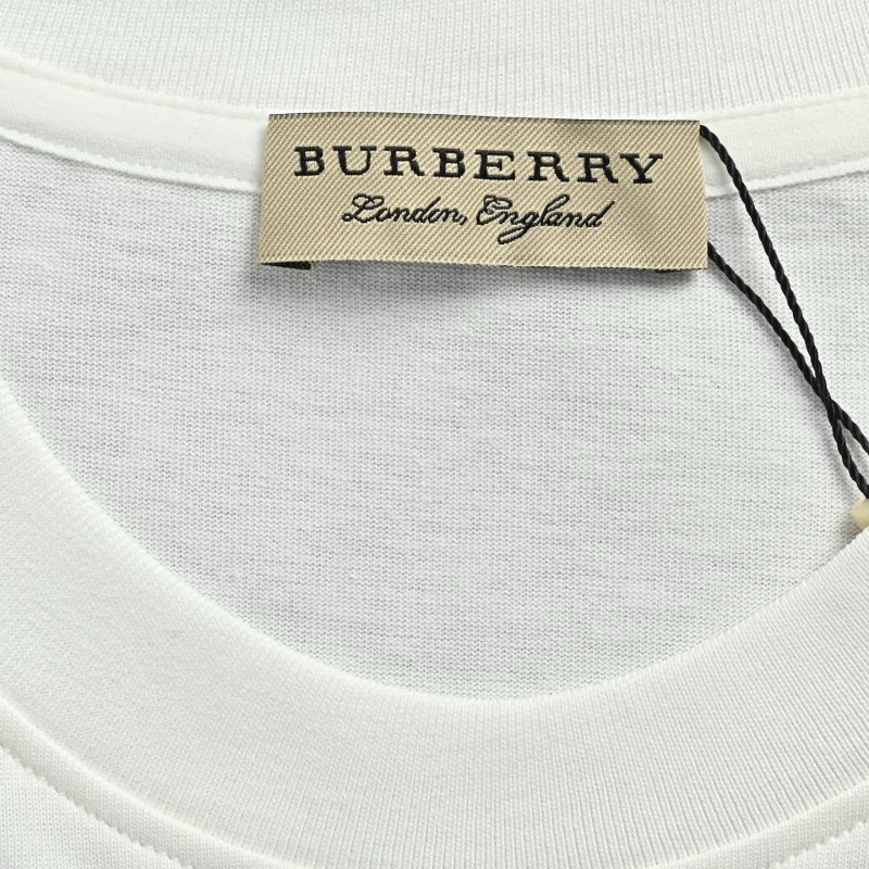 Burberry Equestrian Knight White T-Shirt view