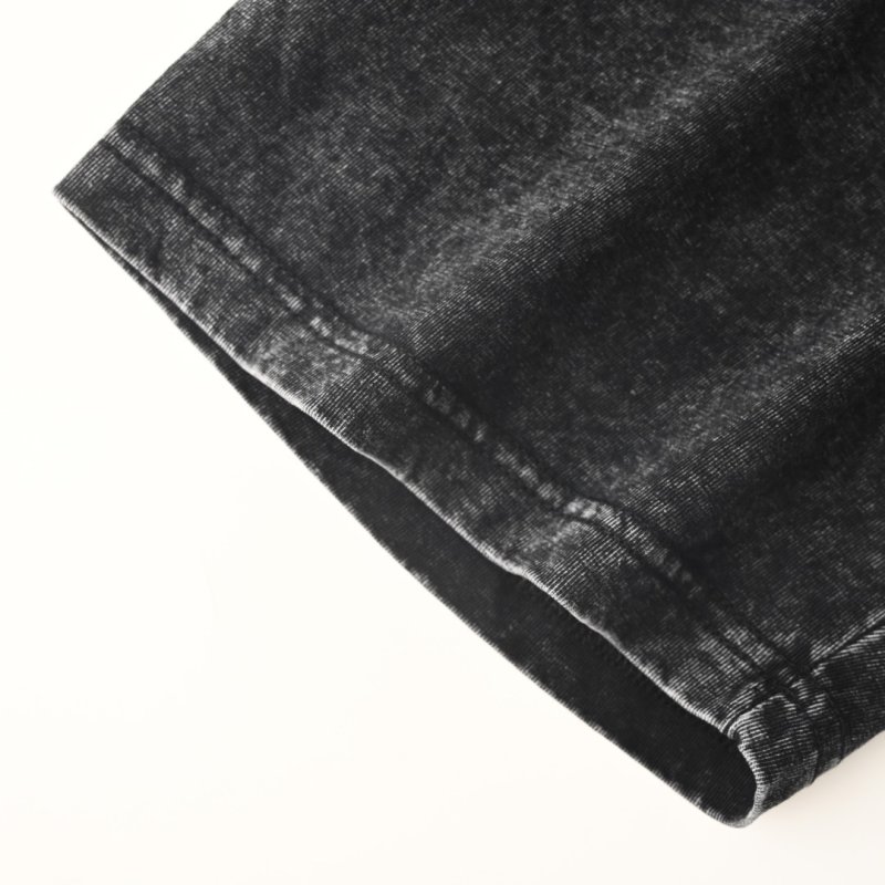 Vintage Washed Black Crewneck T-Shirt view