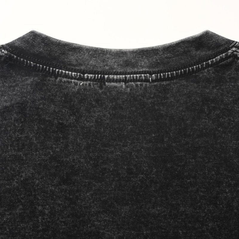 Vintage Washed Black Crewneck T-Shirt view