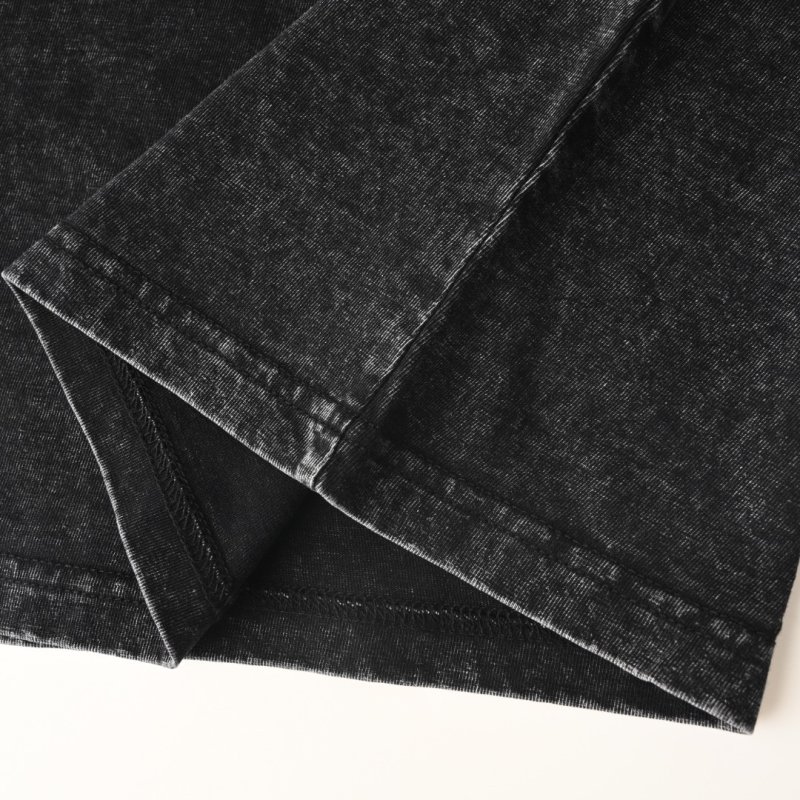 Vintage Washed Black Crewneck T-Shirt view