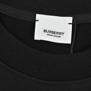 Burberry Last Supper Print Crewneck Sweatshirt Black view 5