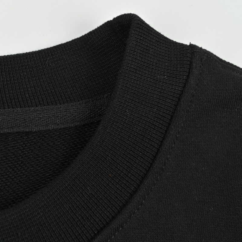 Burberry Last Supper Print Crewneck Sweatshirt Black view
