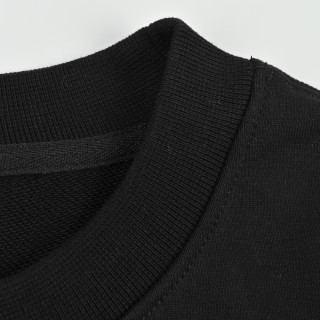Burberry Last Supper Print Crewneck Sweatshirt Black view 6