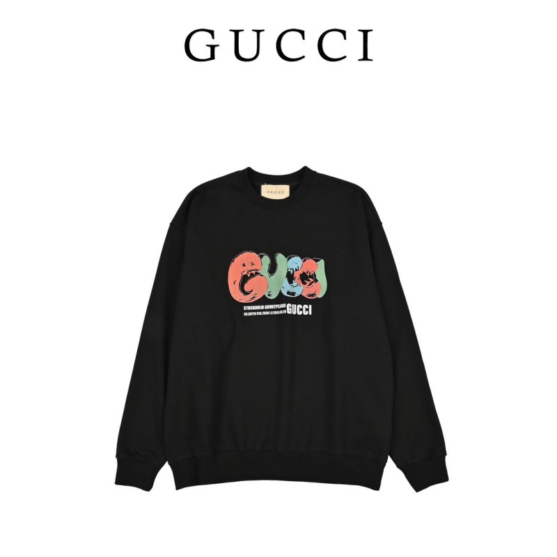 Gucci Ghost Print Black Sweatshirt view