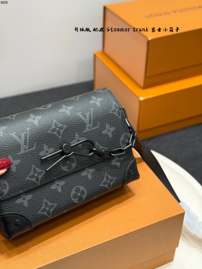 Louis Vuitton Steamer Trunk Camera Bag Black Monogram view