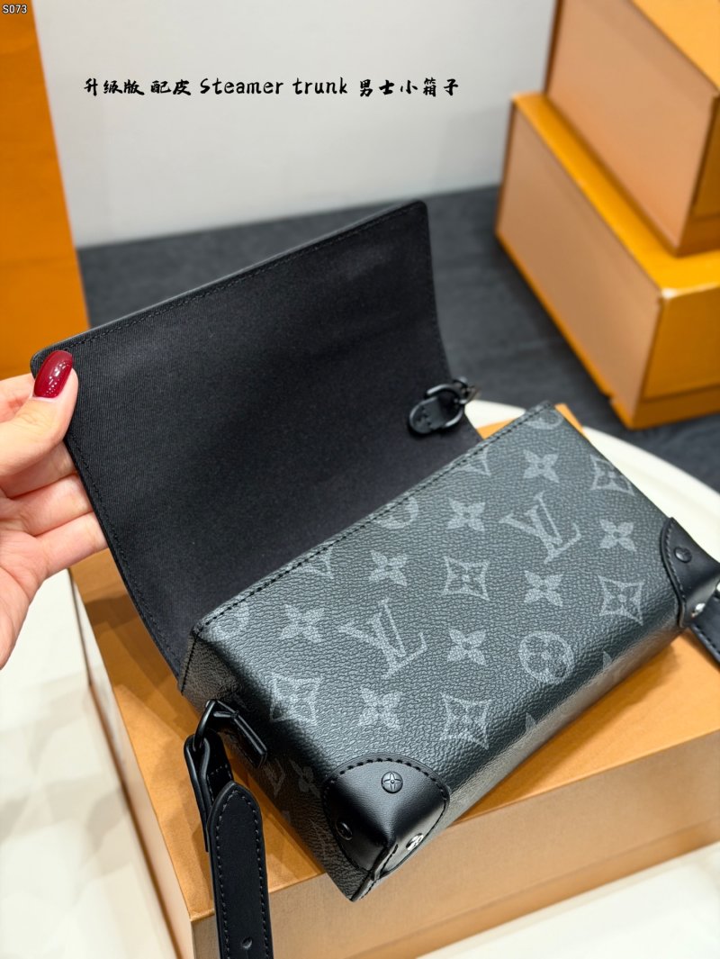 Louis Vuitton Steamer Trunk Camera Bag Black Monogram view