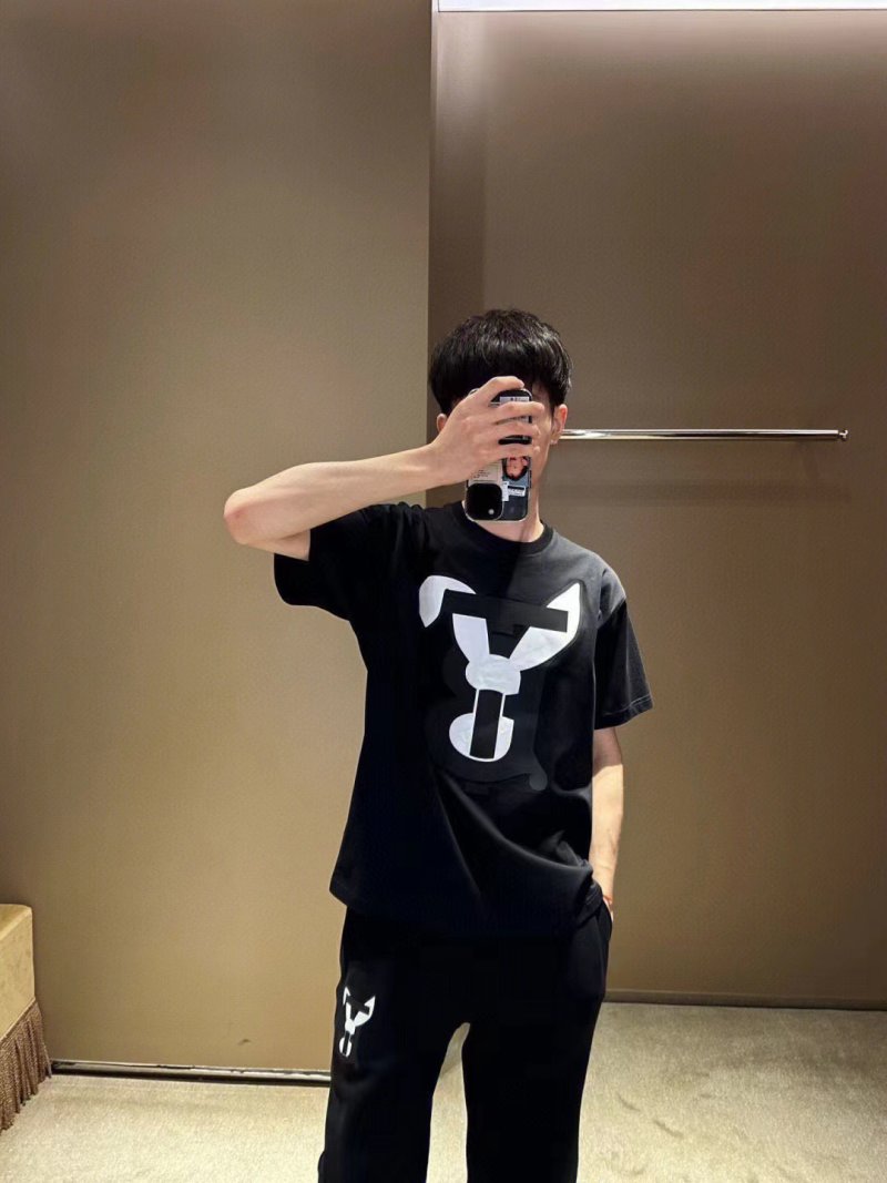 Black Graphic Print Short Sleeve T-Shirt view