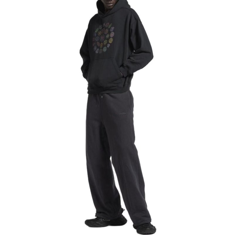 Chrome Hearts Black Multi-Crest Hoodie view