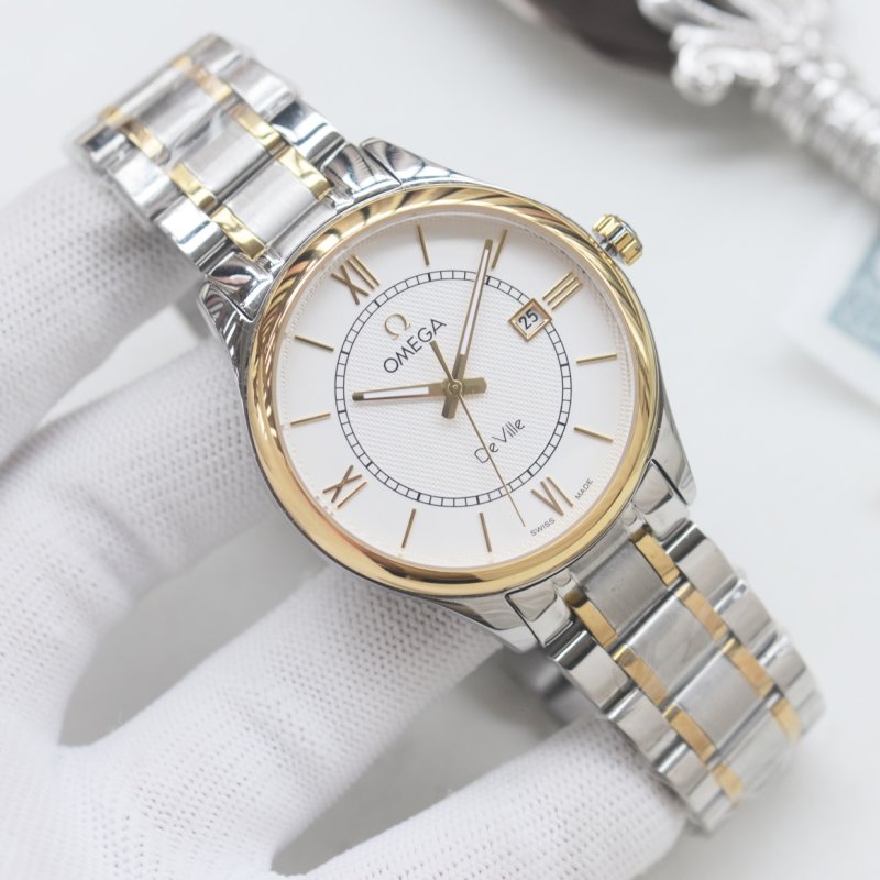 Omega De Ville Two-Tone Business Watch 42mm