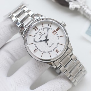 Omega De Ville Two-Tone Business Watch 42mm view 2