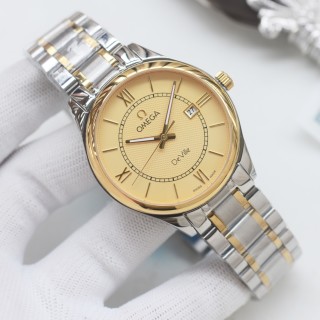 Omega De Ville Two-Tone Business Watch 42mm view 3