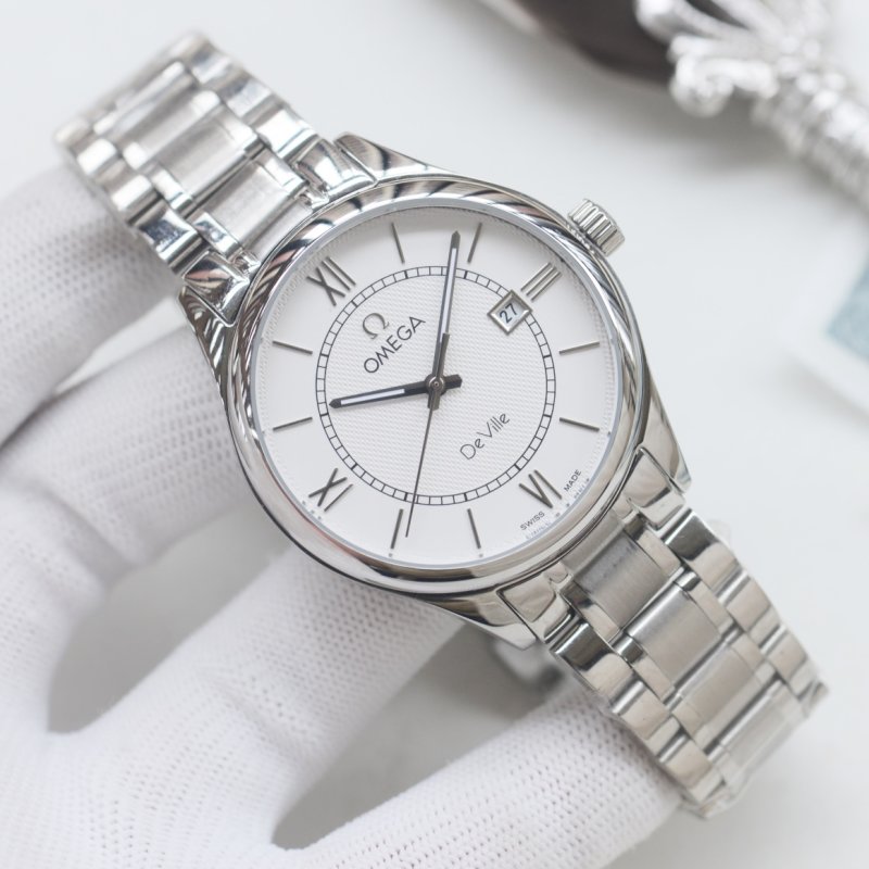Omega De Ville Two-Tone Business Watch 42mm view