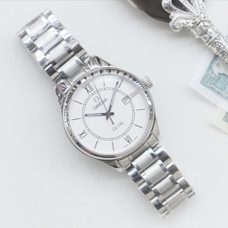 Omega De Ville Two-Tone Business Watch 42mm view
