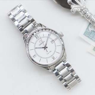 Omega De Ville Two-Tone Business Watch 42mm view 5