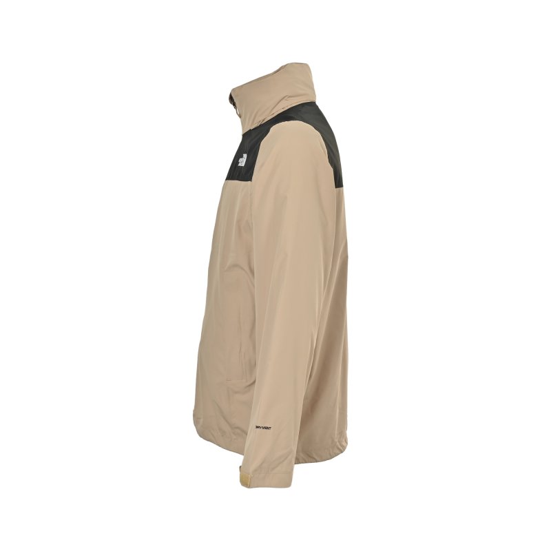 The North Face Beige & Black Windbreaker Jacket view