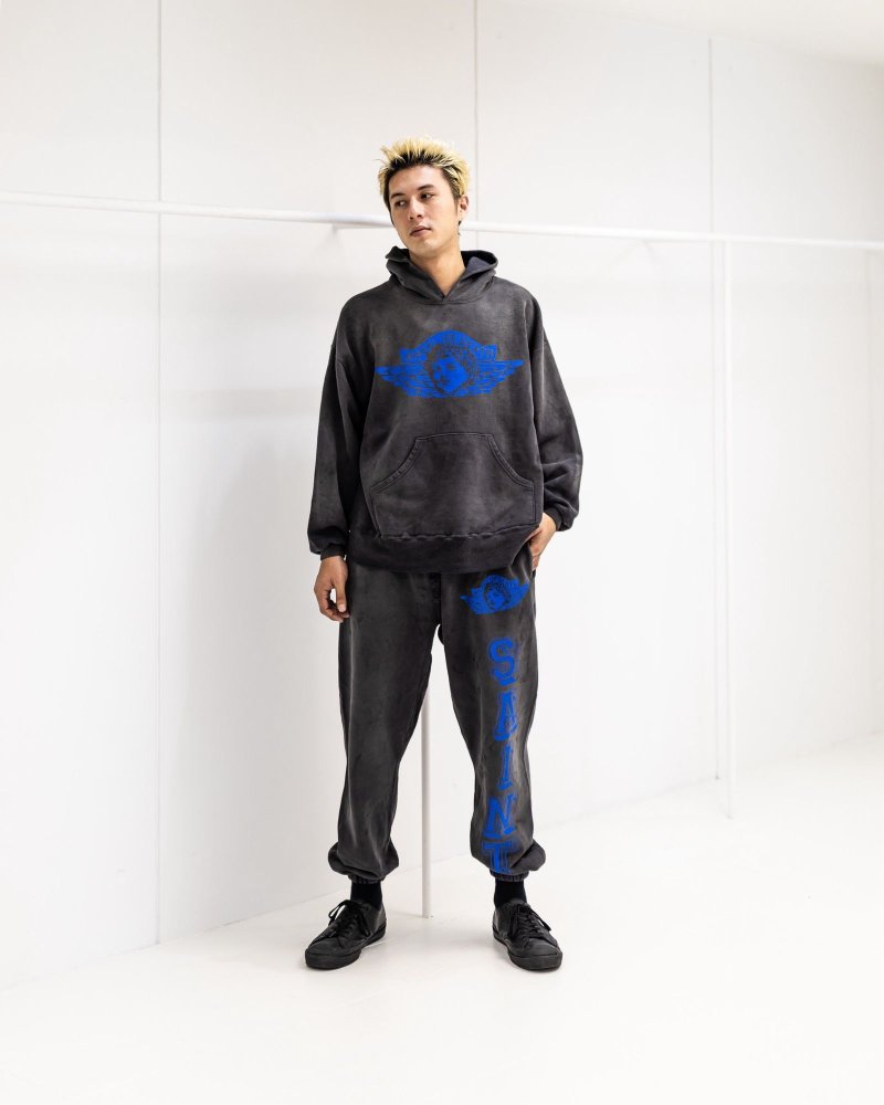 Jordan Jumpman Wings Charcoal Hoodie view