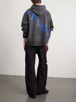 Jordan Jumpman Wings Charcoal Hoodie view 7