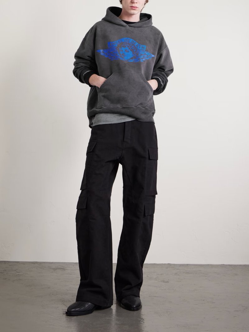Jordan Jumpman Wings Charcoal Hoodie view