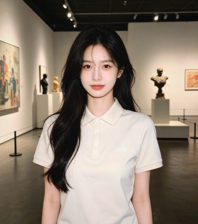 Alo White Short-Sleeve Polo Shirt