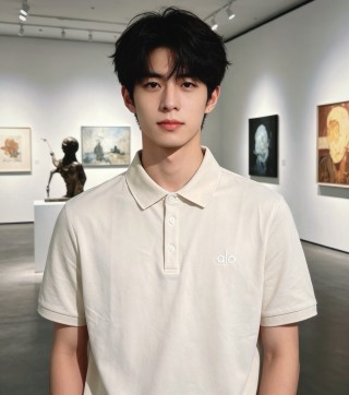 Alo White Short-Sleeve Polo Shirt view 6