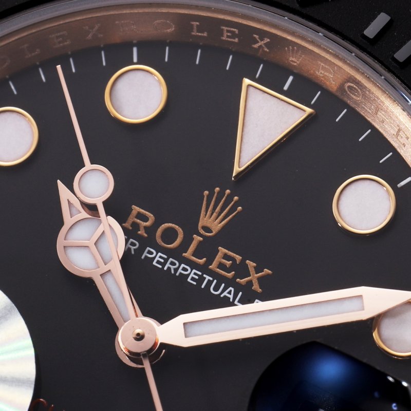 Rolex Yacht-Master 42mm Gold Black Dial Watch view