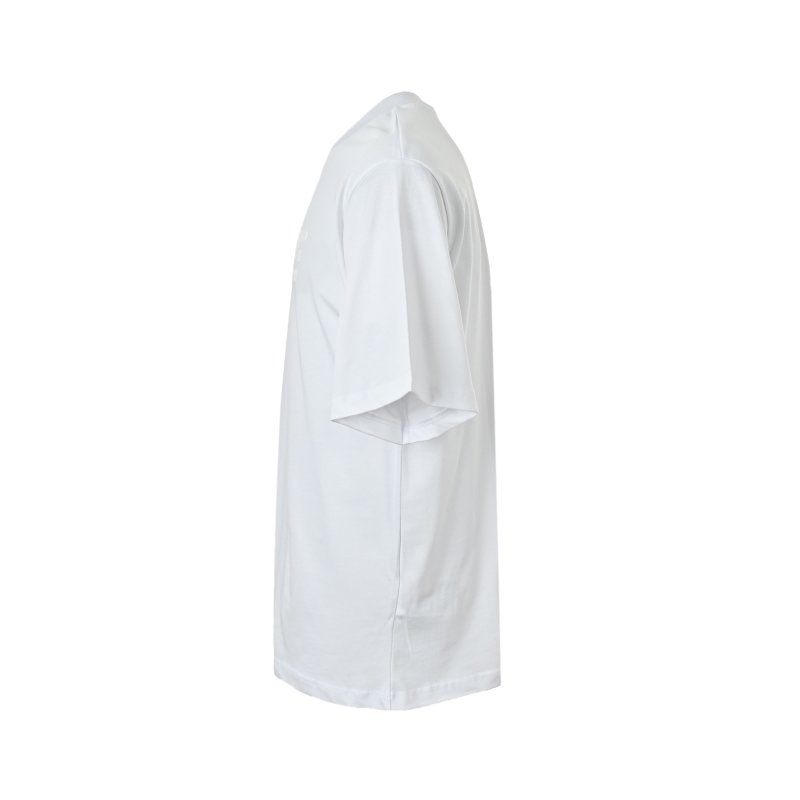 Premium White Crew Neck Short Sleeve T-Shirt view