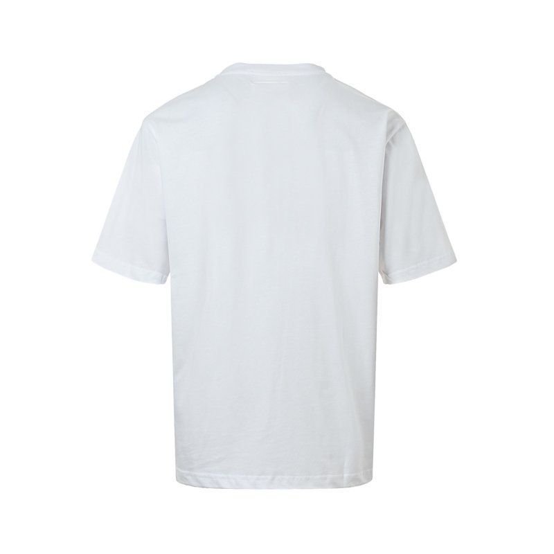 Premium White Crew Neck Short Sleeve T-Shirt view