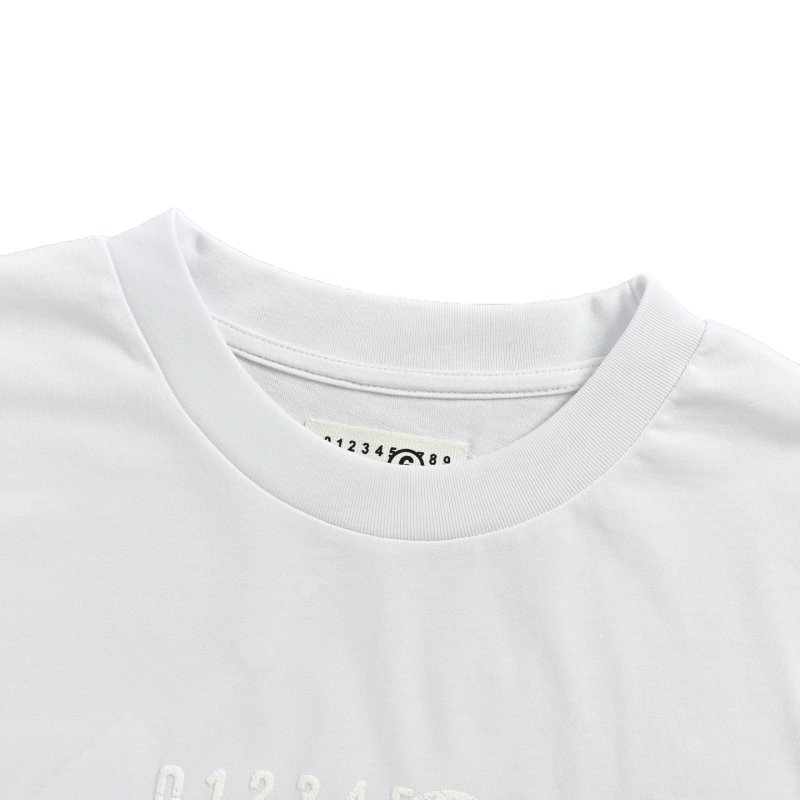 Premium White Crew Neck Short Sleeve T-Shirt view