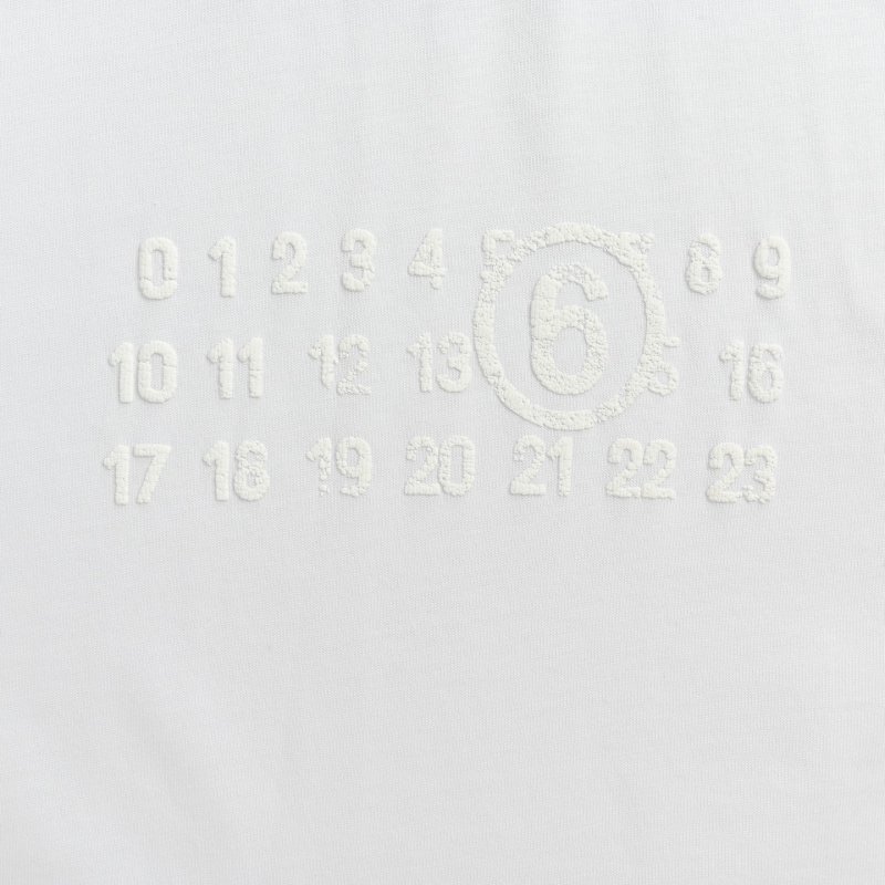 Premium White Crew Neck Short Sleeve T-Shirt view