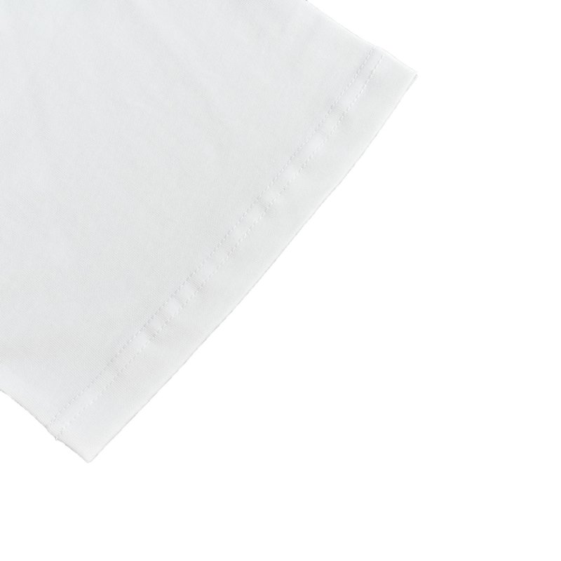 Premium White Crew Neck Short Sleeve T-Shirt view